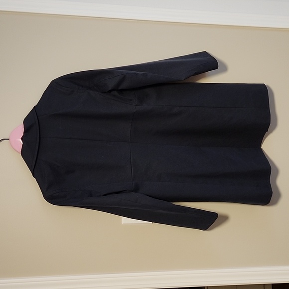 Coach Navy Blue Trench Jacket - Picture 3 of 5